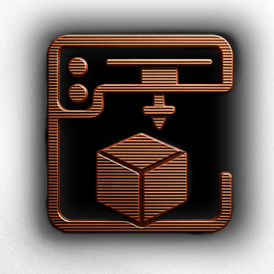 Icon 3D Druck und Prototyping Icon 3D Druck und Prototyping